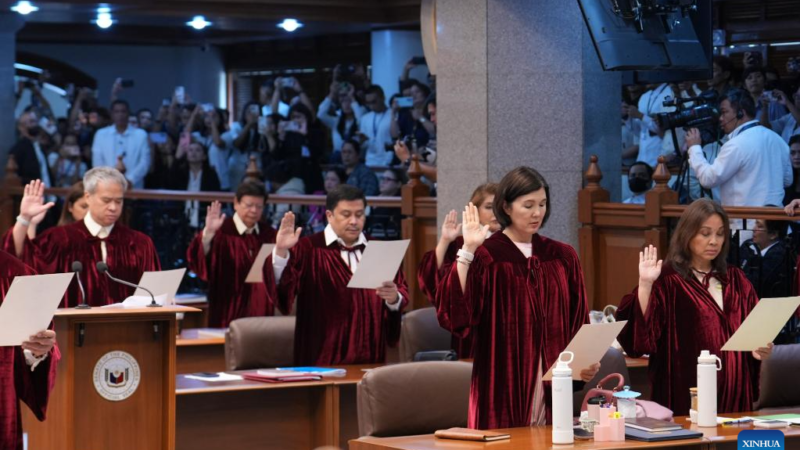 Philippine Senate opens impeachment trial against Sara Duterte