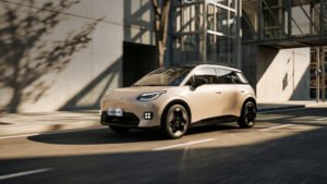 The AION UT combines youthful design with practical electric mobility.