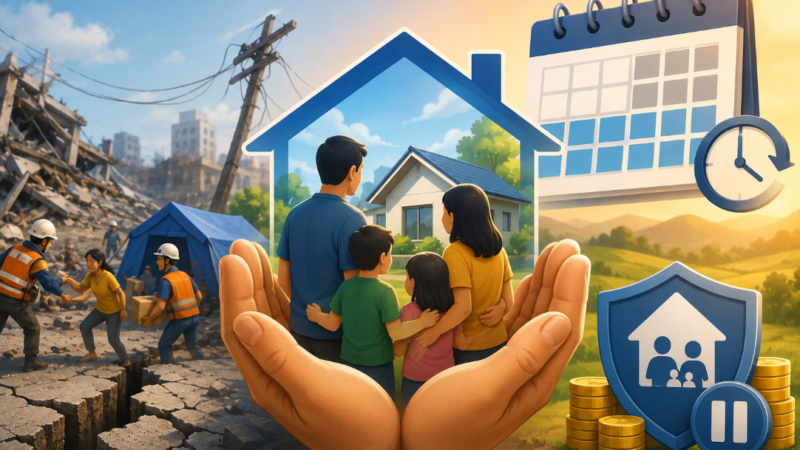 SHFC grants payment relief after Mindanao earthquake