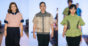 Government uniform materials made from abaca and pineapple fiber textiles