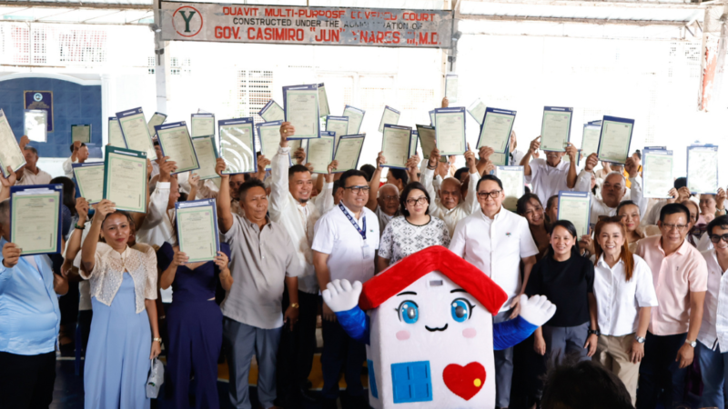 SHFC Community Mortgage Program Success: 133 Families Finally Become Landowners in Antipolo