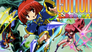 Cotton Reboot game cover artwork featuring the main character Cotton