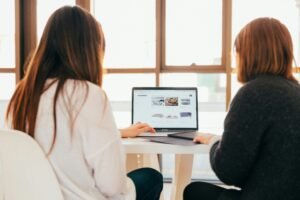 A creator workspace focused on business and content production. [photo credit: KOBU Agency | Unsplash]