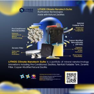 LITHOS Climate Nanotech Suite: Purification Technologies made with Natural Zeolites