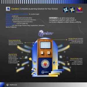 Cerebro provides educators with a centralized platform for classroom management and e-learning.