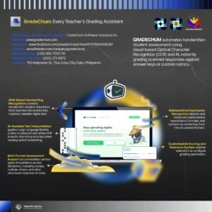 GradeChum uses artificial intelligence to help teachers grade student work more efficiently.