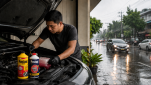 Filipino motorists are encouraged to inspect essential vehicle fluids before long trips.