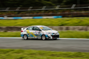 Vios One-Make Race entries use E20 bioethanol produced from locally grown sugarcane.
