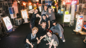 ONE OR EIGHT promotes its latest single "YANKEE SQUAT," inspired by Japanese yankee youth culture.