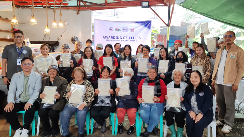 SHFC Delivers Hope to Flood-Hit Communities With Land Titles