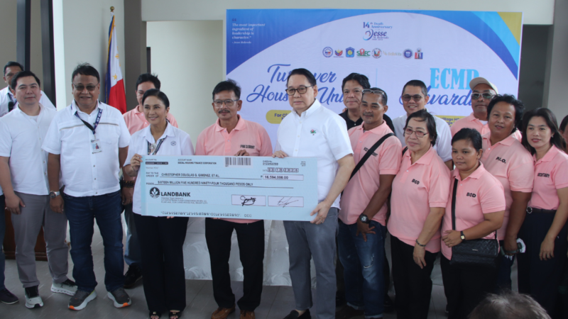 SHFC Chief: Naga Families Can Finally Sleep Soundly at Night