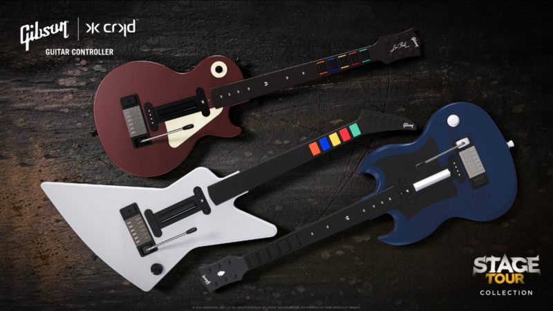 Unreleased PS2 Guitar Hero Controller Resurrected by CRKD, Gibson