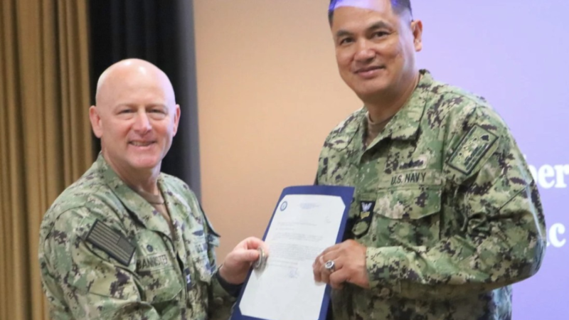 Pinoy Navy Vet Earns Achievement Medal at Pearl Harbor