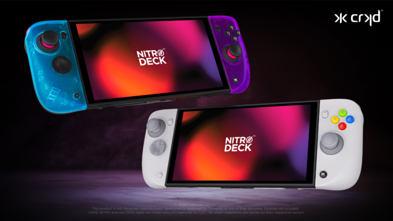 Nitro Deck 2 Launches With Switch 2 Support, Zero Drift Tech