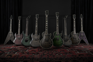 Epiphone’s rebuilt Prophecy Series includes five electric guitar models with performance-focused features for heavy music, modern playing styles and lower tunings.