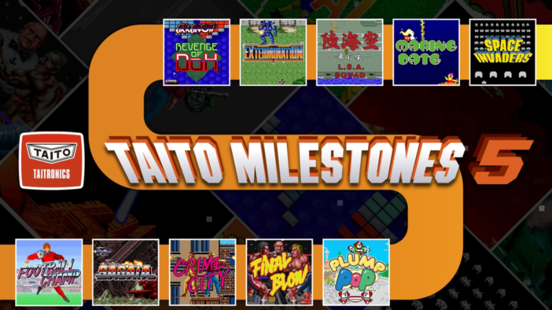 Space Invaders, Arkanoid and More Return in TAITO’s New Retro Gaming Collection