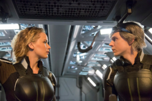 Jennifer Lawrence played the shape-shifting mutant Mystique in four X-Men films between 2011 and 2019. [20th Century Fox photo release]
