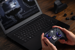 The 8BitDo Ultimate 3E Controller is an officially licensed gaming controller for Xbox Series X|S and Xbox One, featuring interchangeable controls and customizable settings.