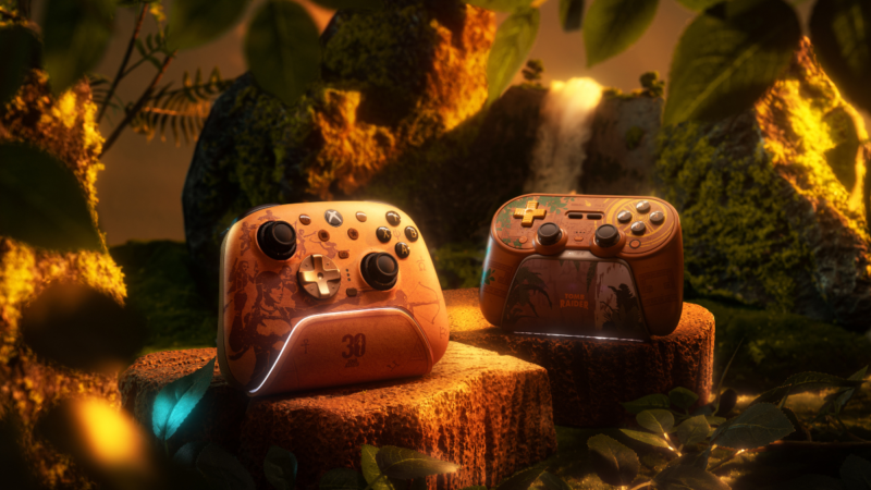 Tomb Raider Turns 30 With Jaw-Dropping 8BitDo Xbox Controller
